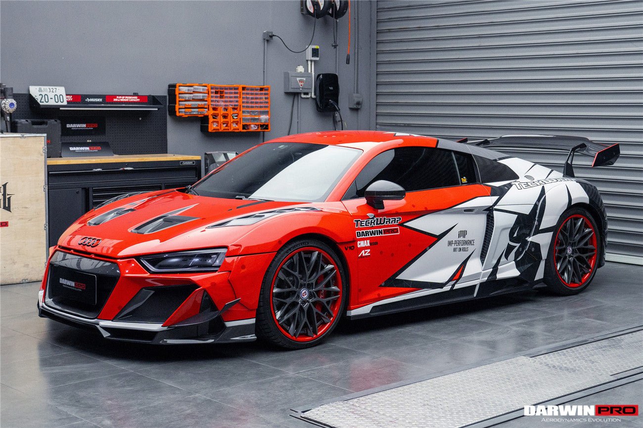 2016 - 2018 Audi R8 Coupe/Spyder iMPII Carbon Fiber Side Skirts Add on